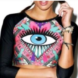 LOOKING FOR Wildfox Third Eye Swim Top👁